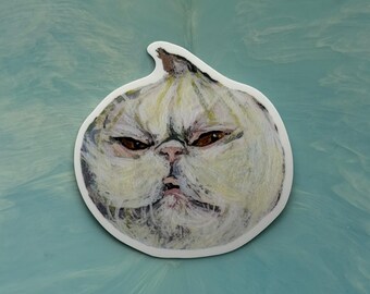 Onion Cat Sticker