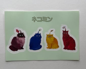 Nekomin Sticker Sheet