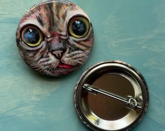 Gumbus Cat Pinback Button
