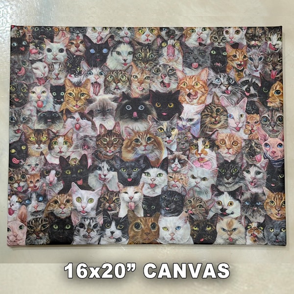 The Sillies 16x20" Canvas Print