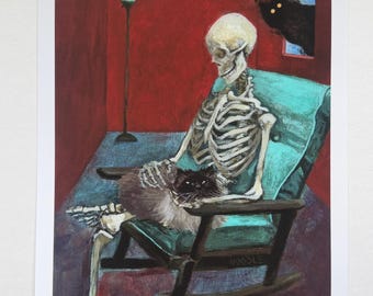 Incatpacitated 9x12" Print