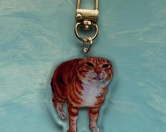Oye Cat Keychain