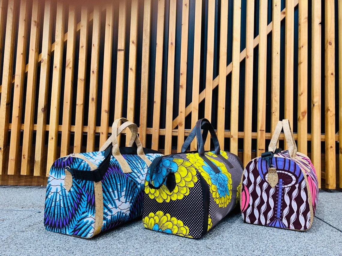 Exclusive Handmade African Duffel Bag Etsy