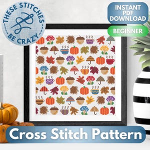 Kreuzstichmuster - Autumn Vibes - Von The Stitches Be Crazy
