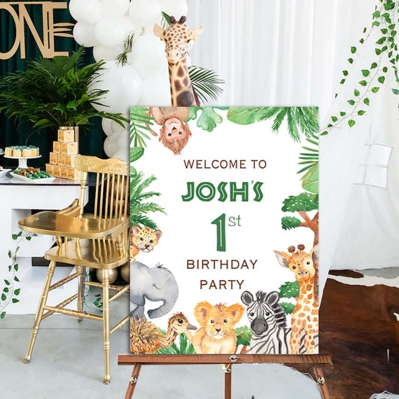 Safari theme party online