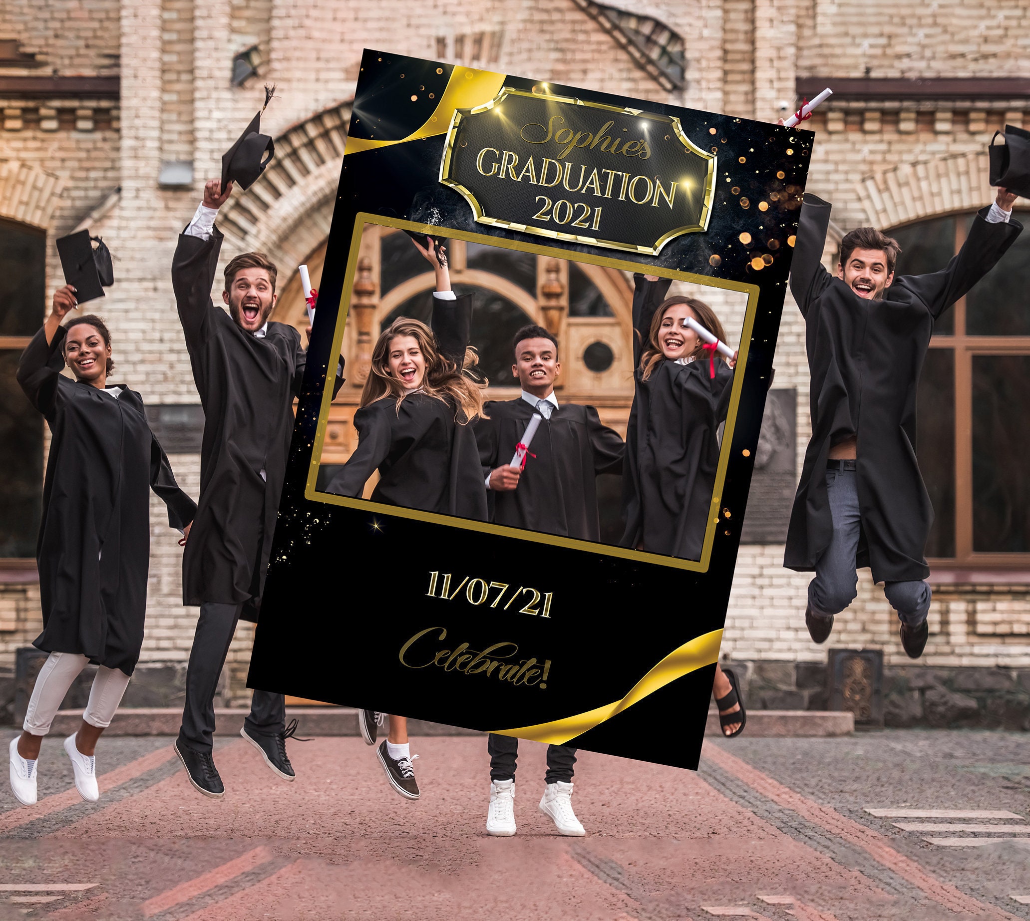 Graduation Party Frame Graduation Photobooth Frame Etsy UK