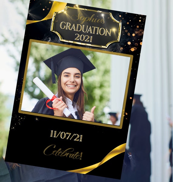 Graduation Selfie Frame Graduation Photobooth Frame Etsy UK