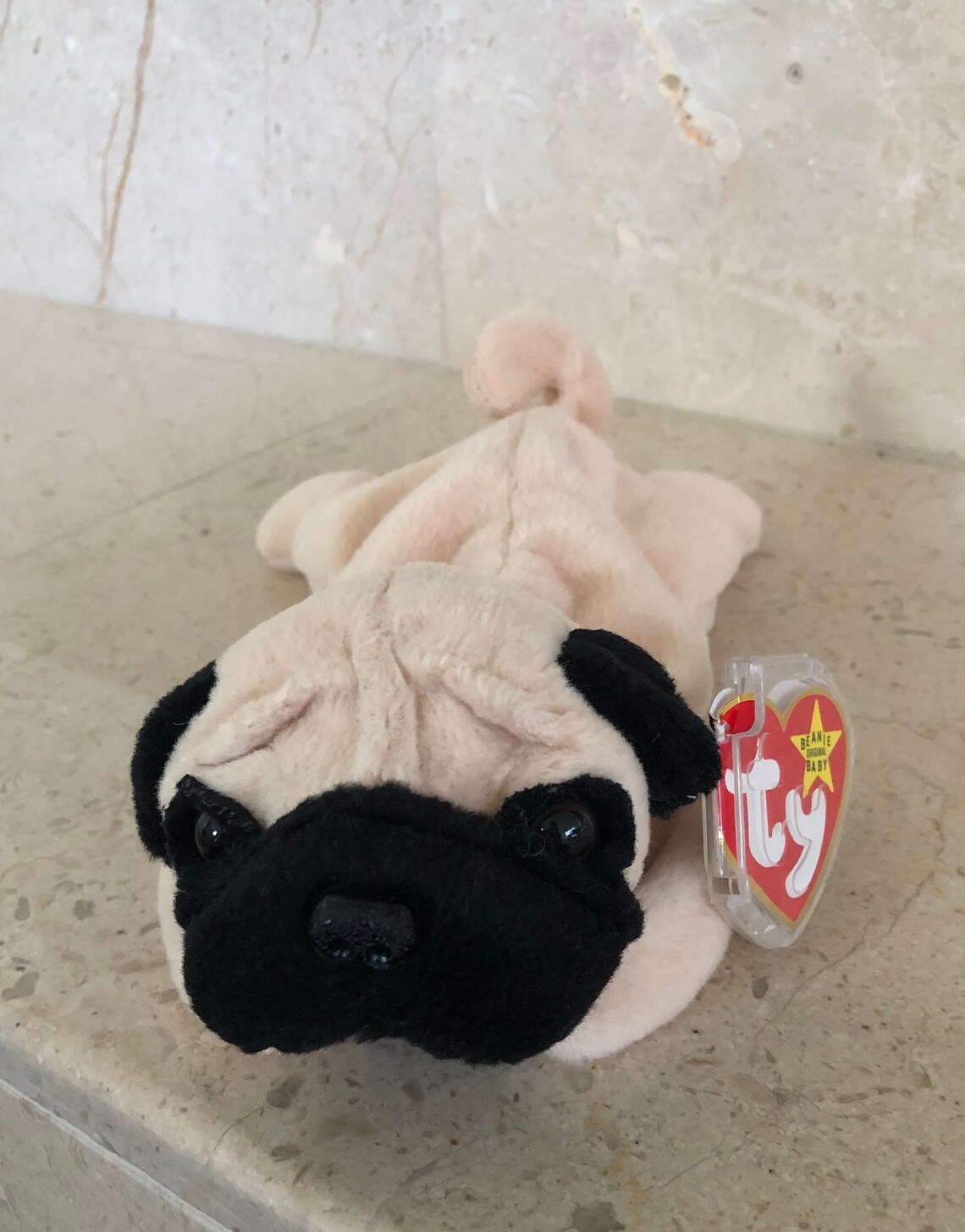 Pugsly the Pug Beanie Baby Etsy