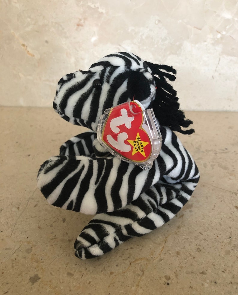 Ziggy the Zebra Beanie Baby Etsy