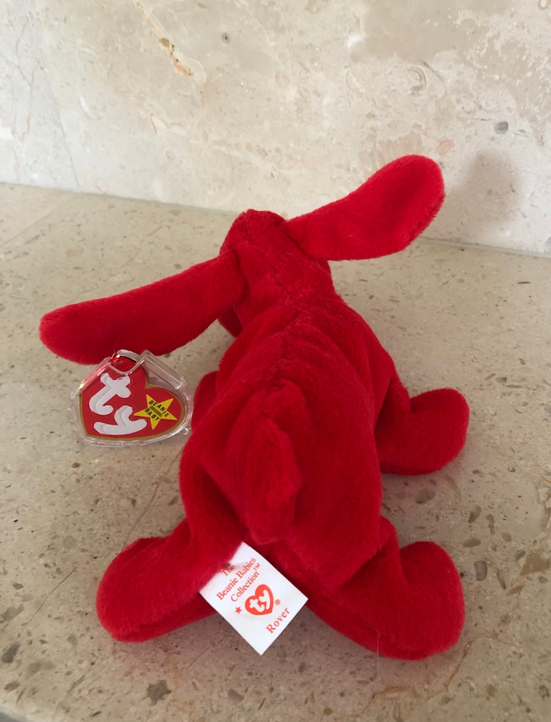Rover the Dog Beanie Baby Etsy