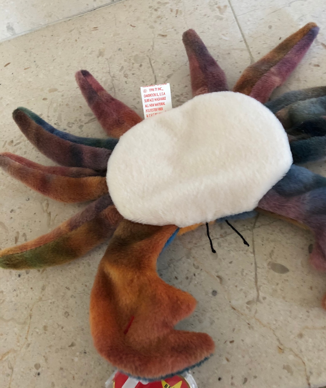 Claude the Crab Beanie Baby Etsy