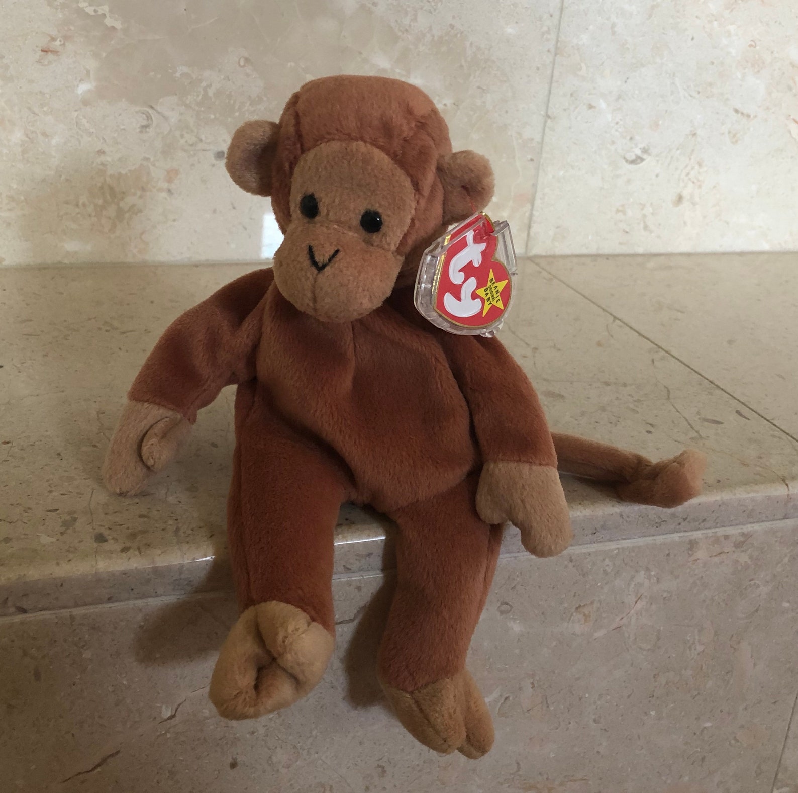 Bongo the Monkey Beanie Baby - Etsy