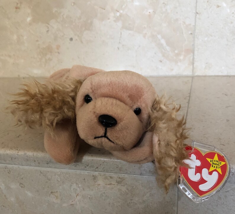Spunky the Cocker Spaniel Beanie Baby Etsy