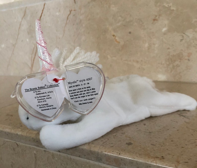Mystic the Unicorn Beanie Baby Etsy
