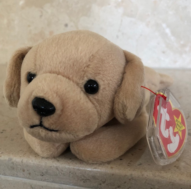 Fetch the Golden Retriever Beanie Baby | Etsy