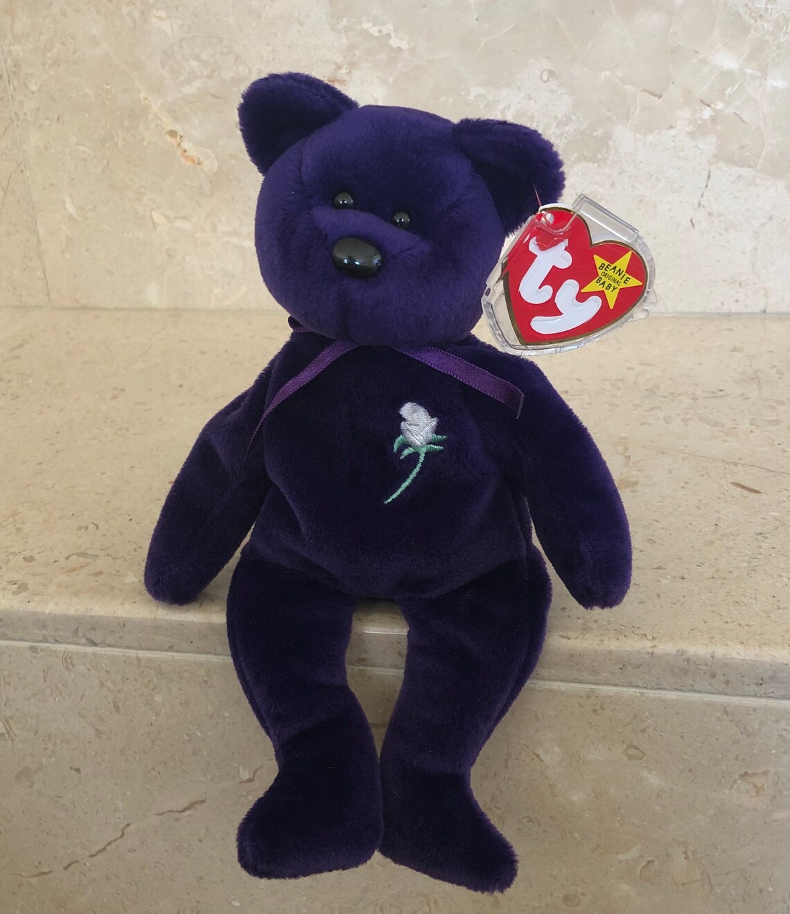 Princess the Bear Beanie Baby Etsy