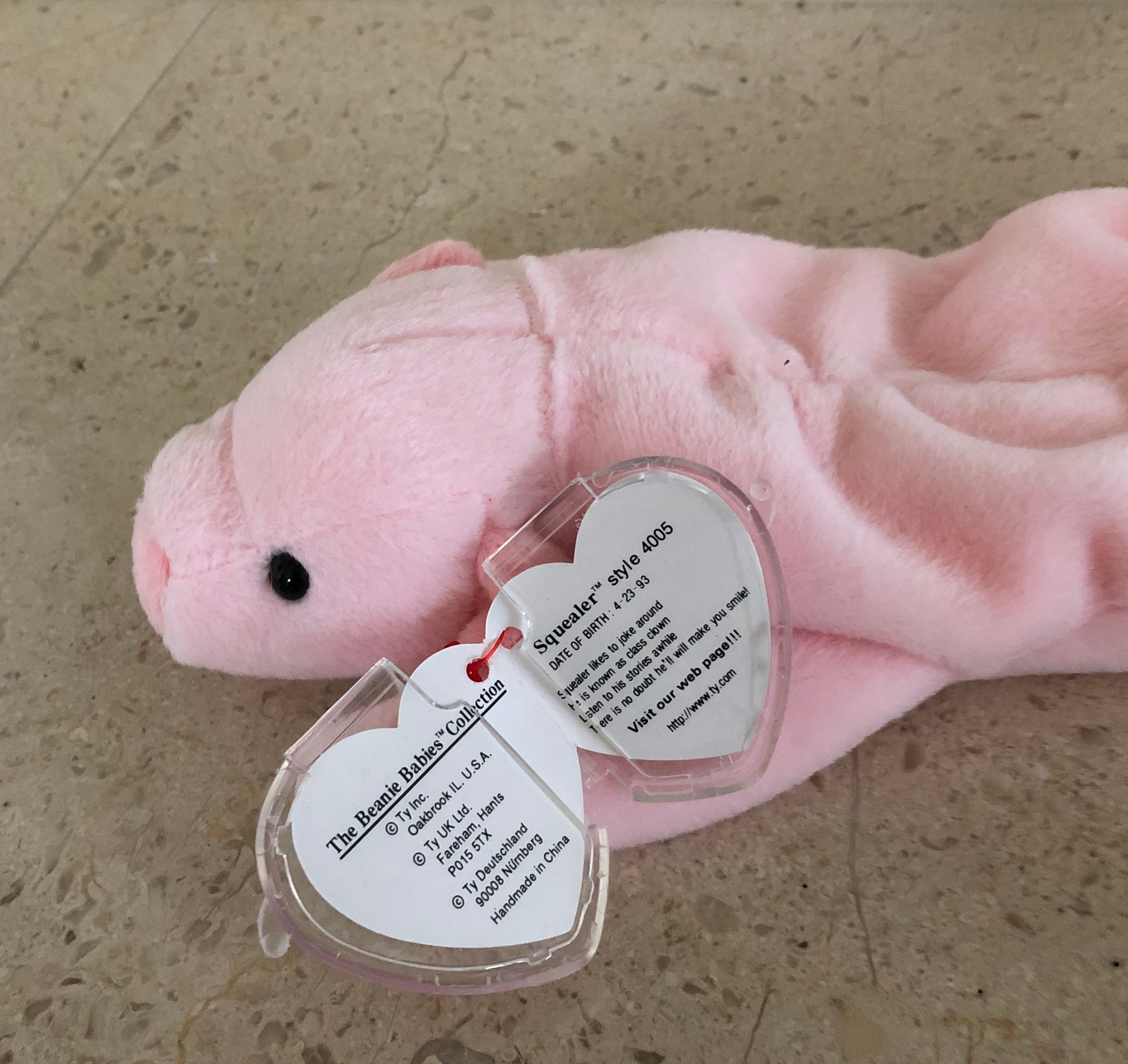 Squealer the Pig Beanie Baby Original 9 Etsy