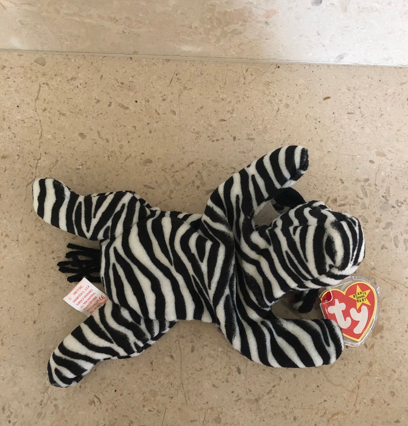 Ziggy the Zebra Beanie Baby Etsy