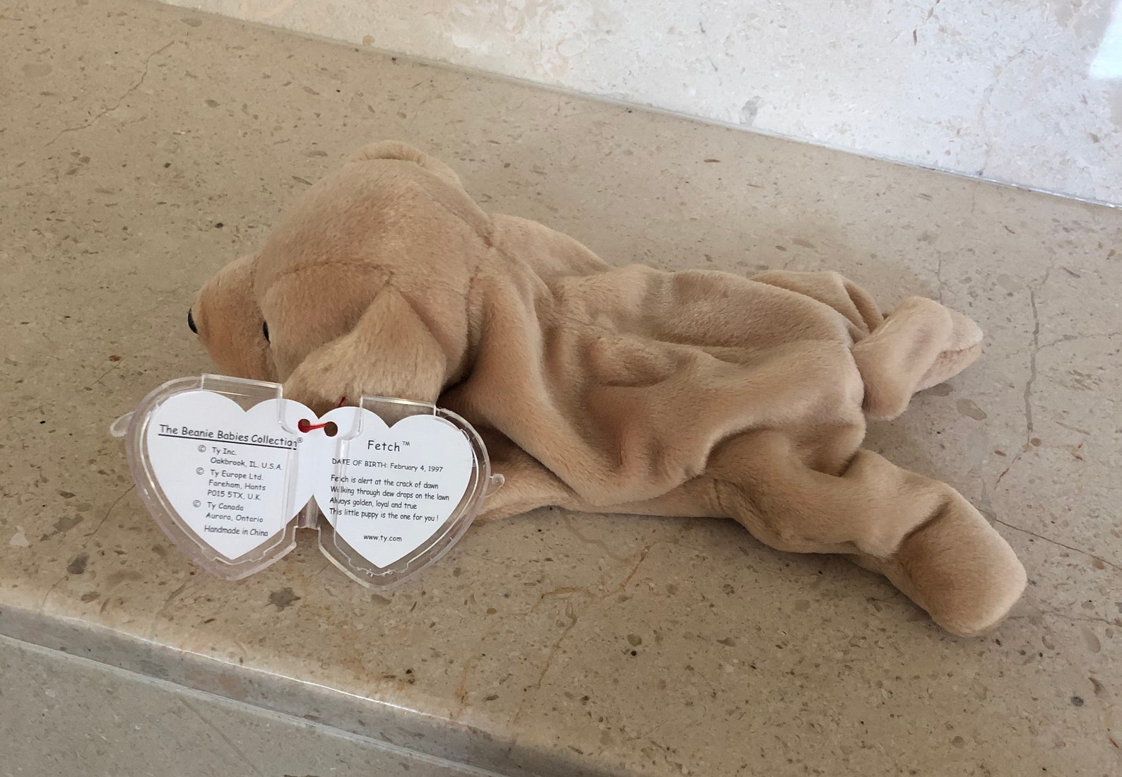 Fetch the Golden Retriever Beanie Baby Etsy