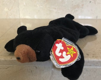 Blackie the Black Bear Beanie Baby