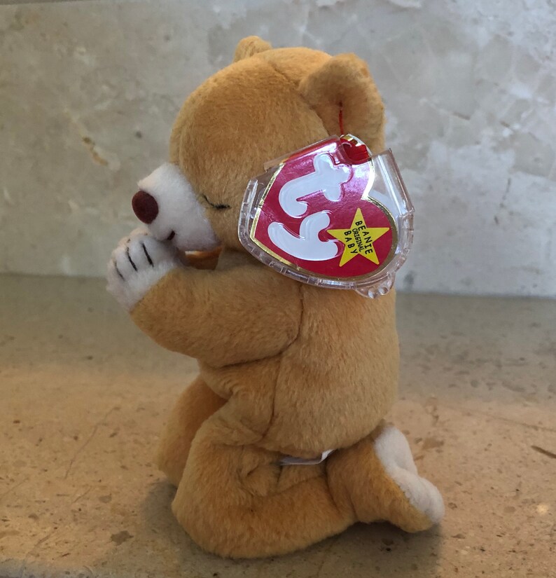 Hope the Praying Bear Beanie Baby - Etsy