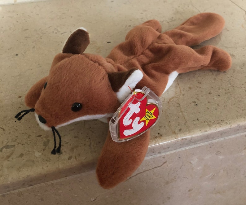 Sly the Fox Beanie Baby Etsy