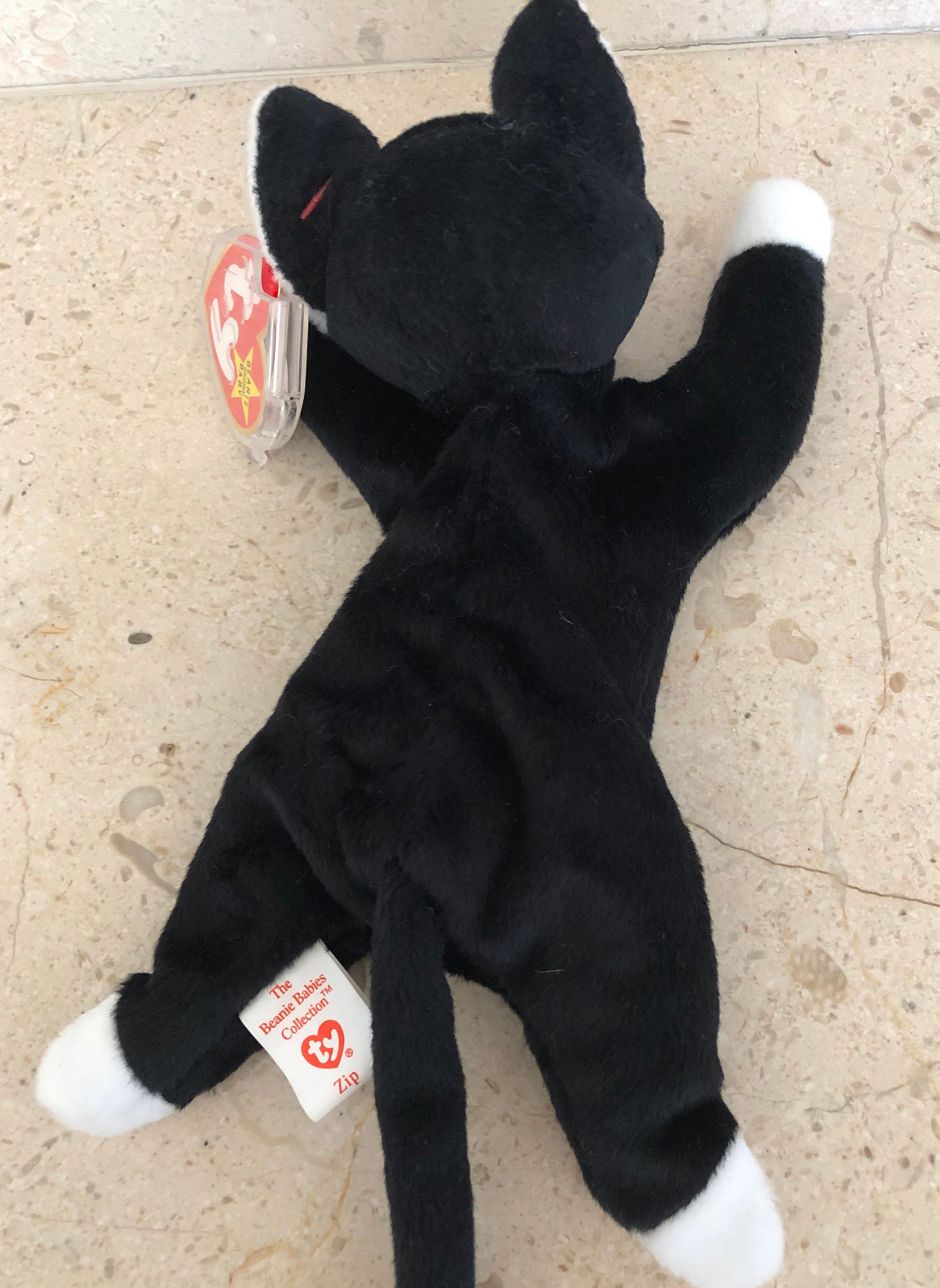 Zip the Cat Beanie Baby Etsy UK