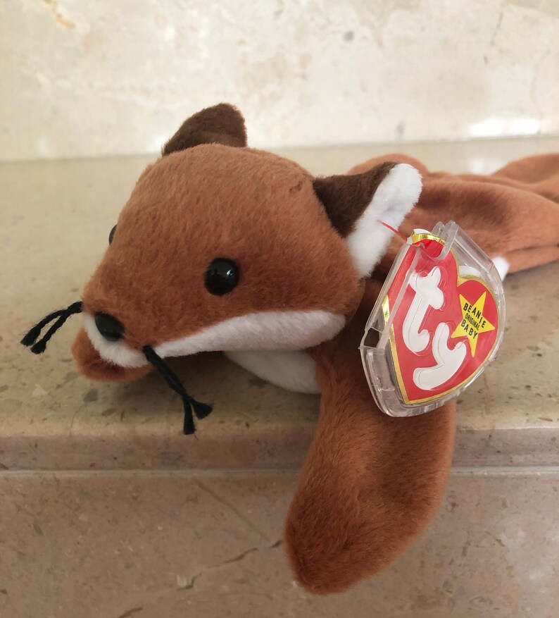 Sly the Fox Beanie Baby Etsy