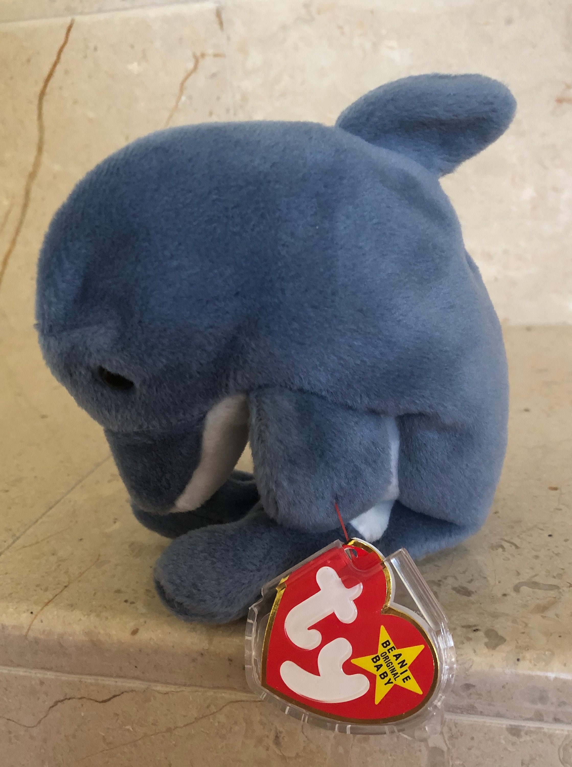 Echo the Dolphin Beanie Baby Etsy UK