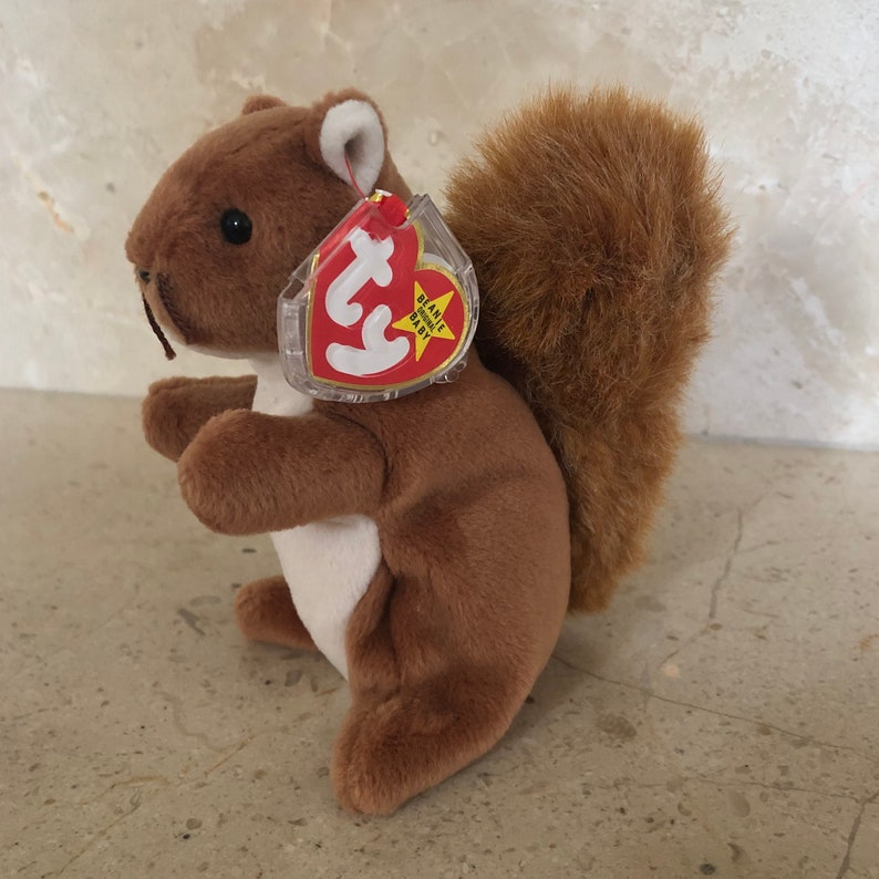 Nuts the Squirrel Beanie Baby Etsy