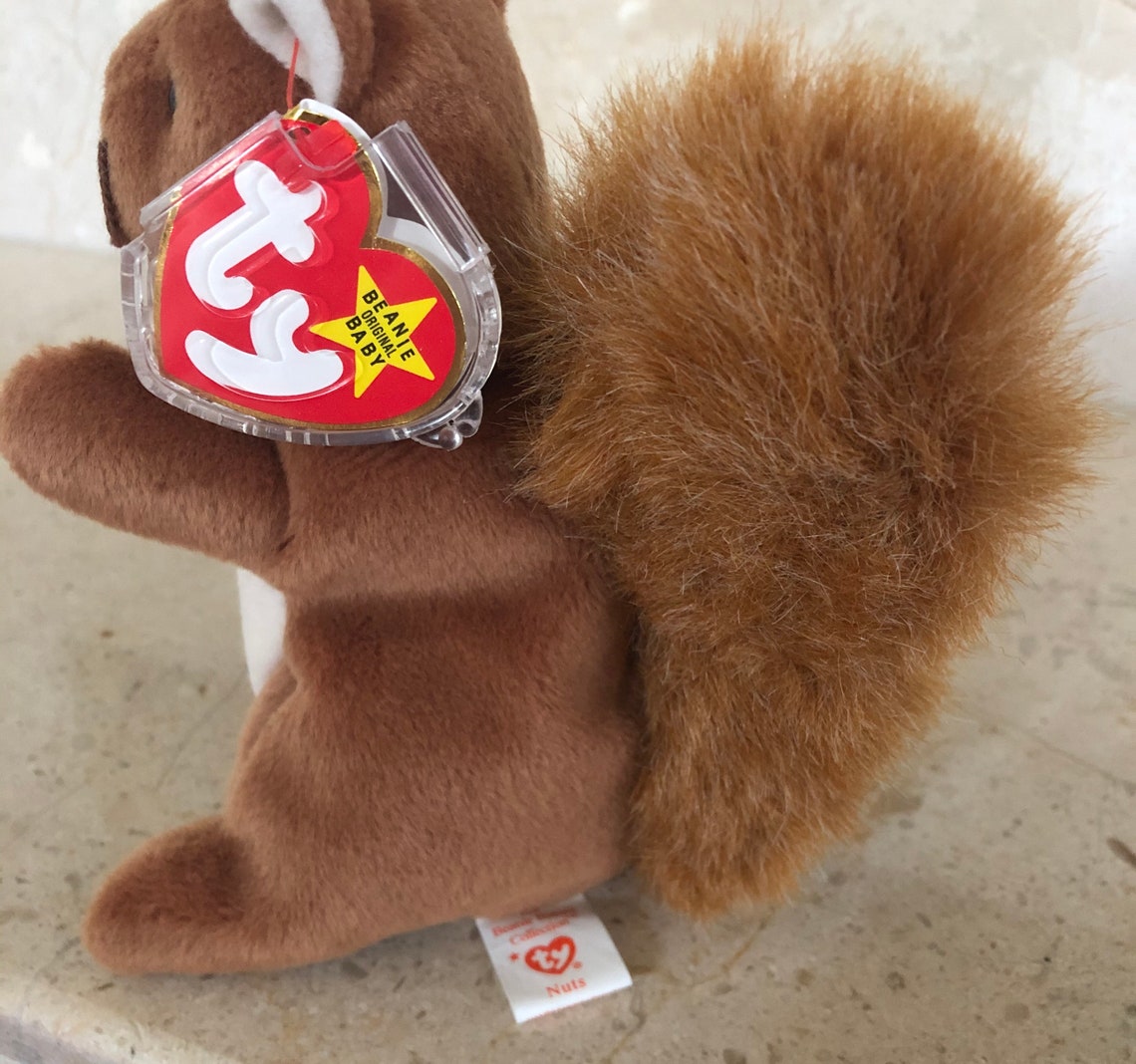 Nuts the Squirrel Beanie Baby Etsy