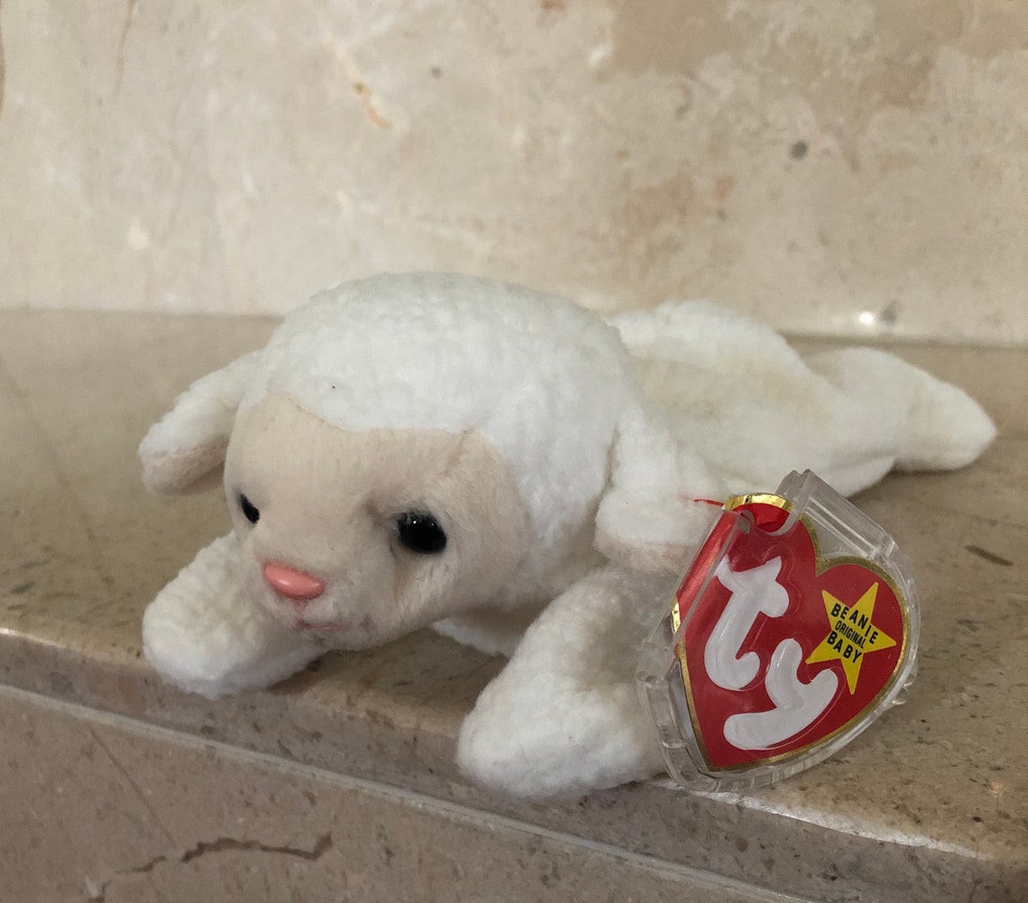 Fleece the Lamb Beanie Baby Etsy