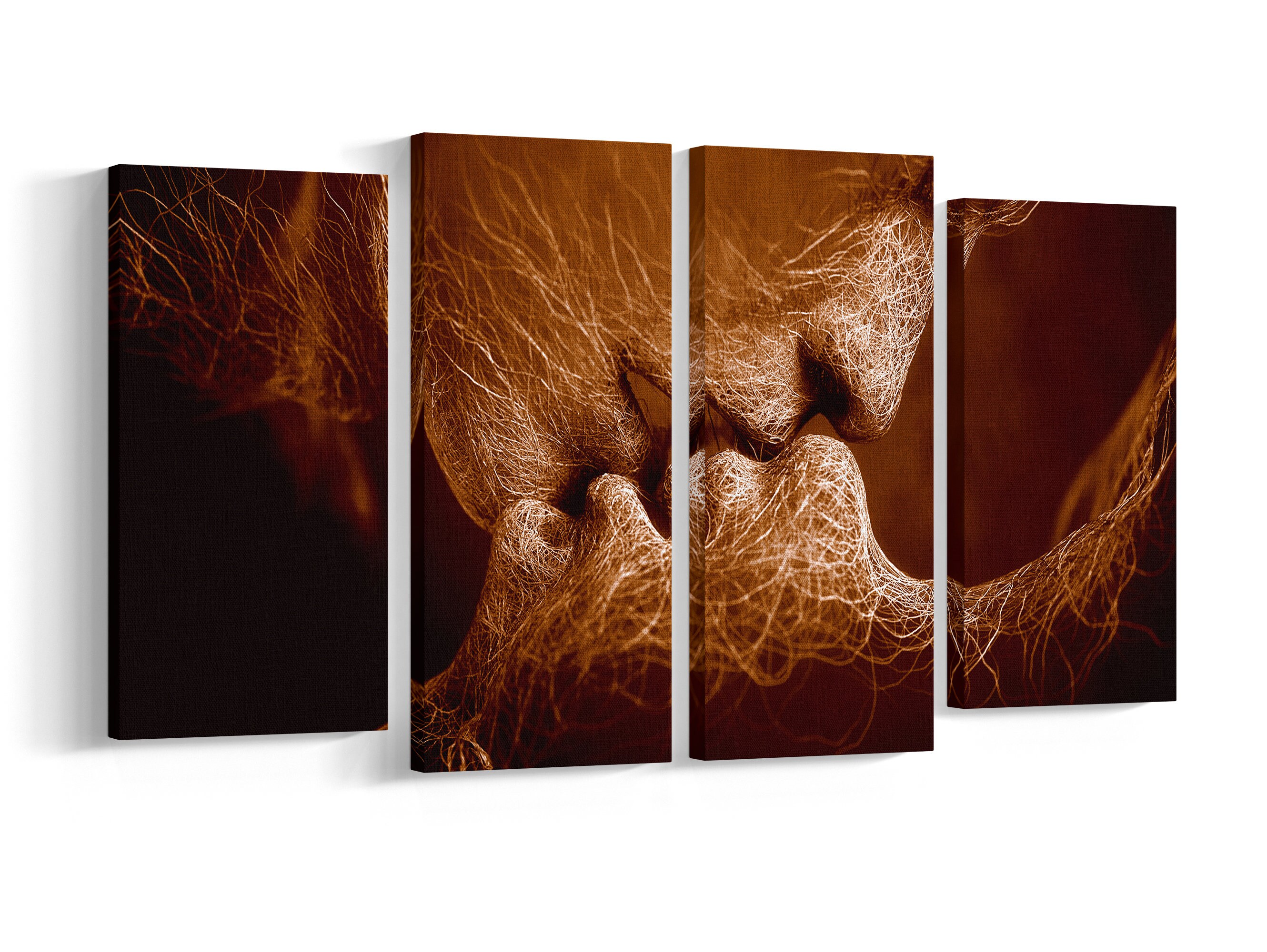 Love Wall Art Kissing Couple Art Kiss Wall Decor Love Art Etsy