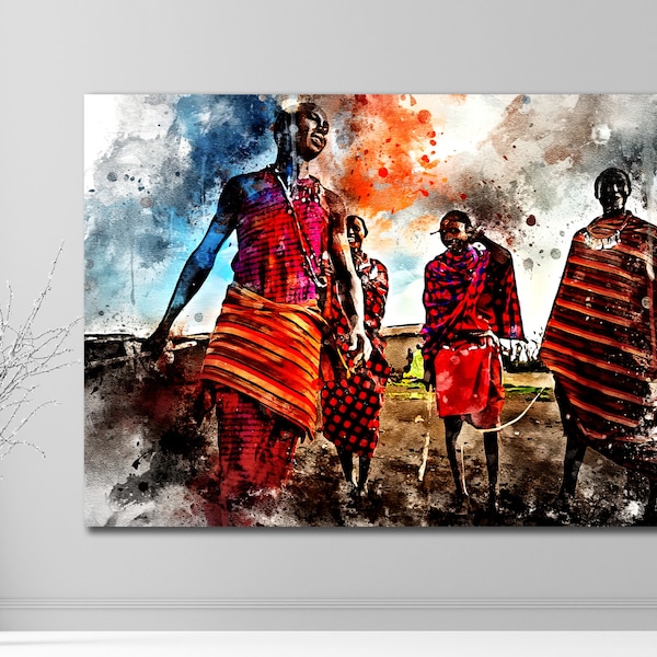 Tribal Wall Art Etsy