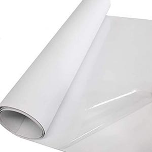 Clear Gloss Transparent Sticky Back Plastic Self Adhesive Vinyl Film Roll Sheet Bild 1
