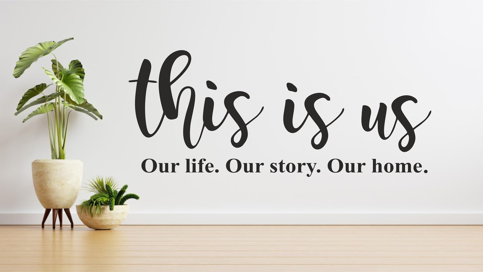 This is Us Wall Decal Sticker Home Decor Wall Quote Sticker - Etsy