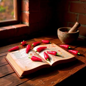 Polymer Clay Beads, Red Peppers Clay Beads, Chilli Peppers Beads, Red Chilli Beads, Peppers Beads, Food Beads, Chilli Peppers Handmade Beads