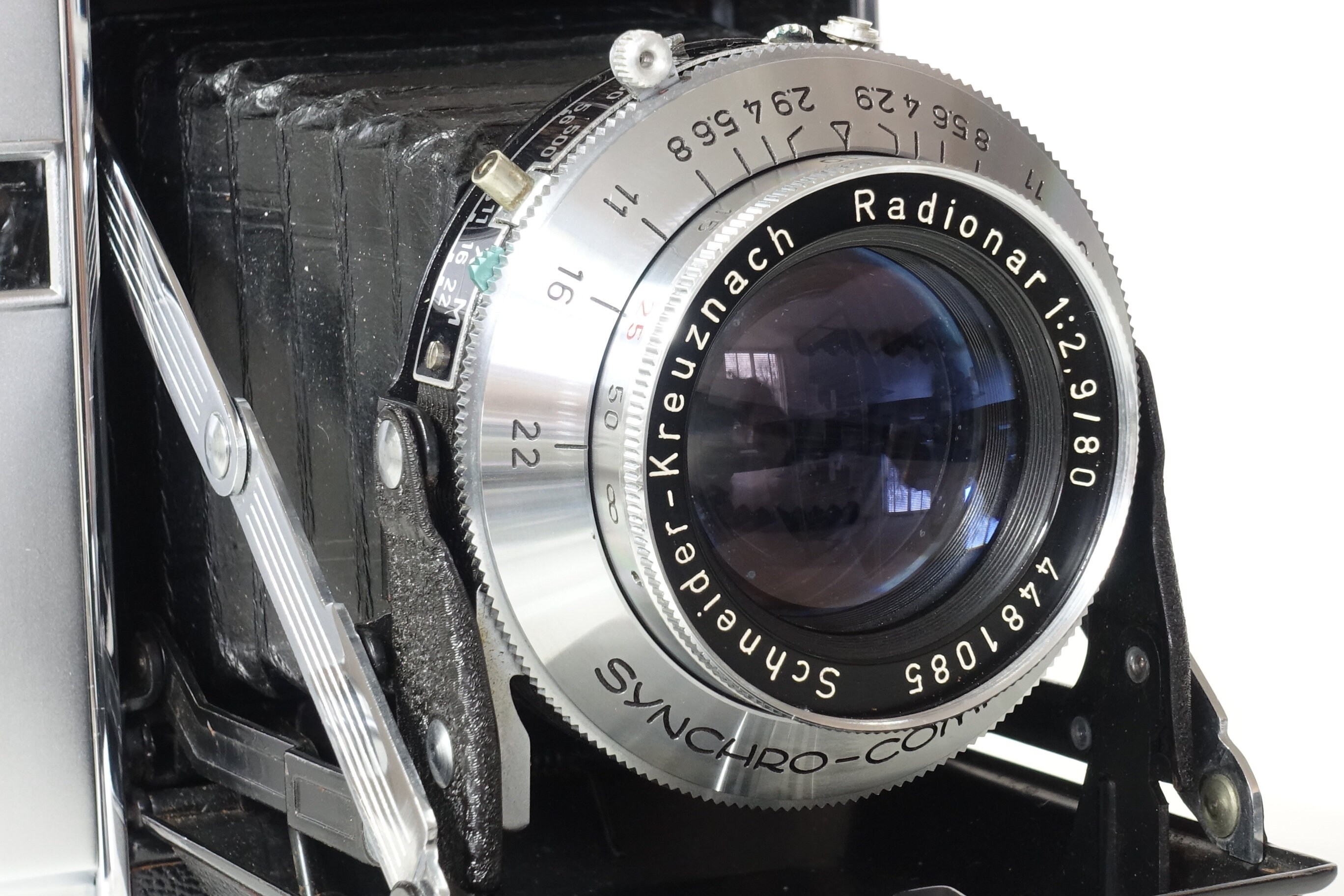 Franka Solida III Synchro Compur 1960 折りたたみ式カメラ 6x6 中判