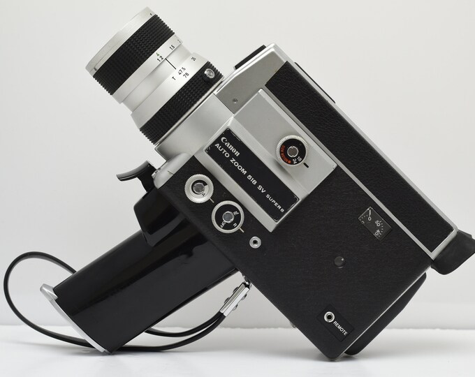 8mm Movie Camera Auto Zoom 518 SV Excellent Condition Etsy