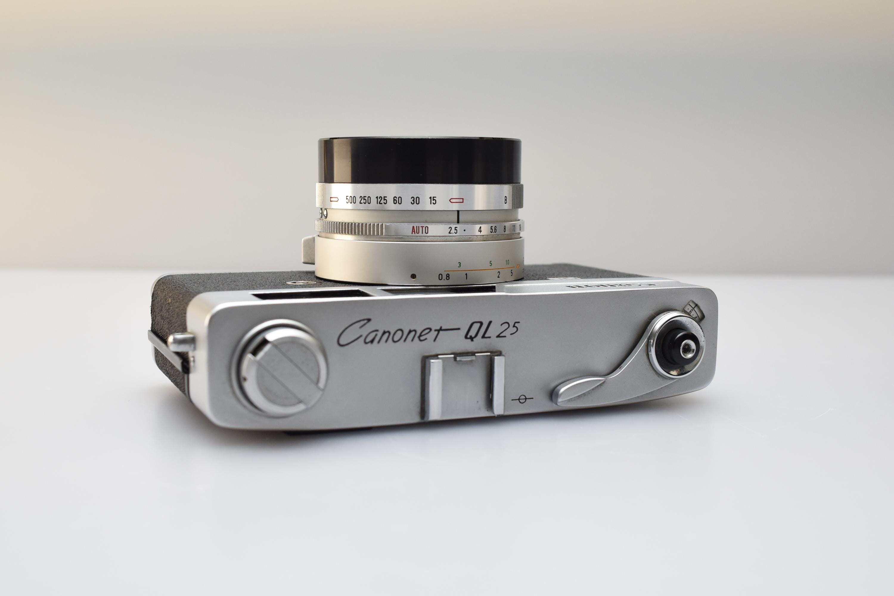 Canon Canonet QL25 レンジファインダー 35mm カメラ、状態良好