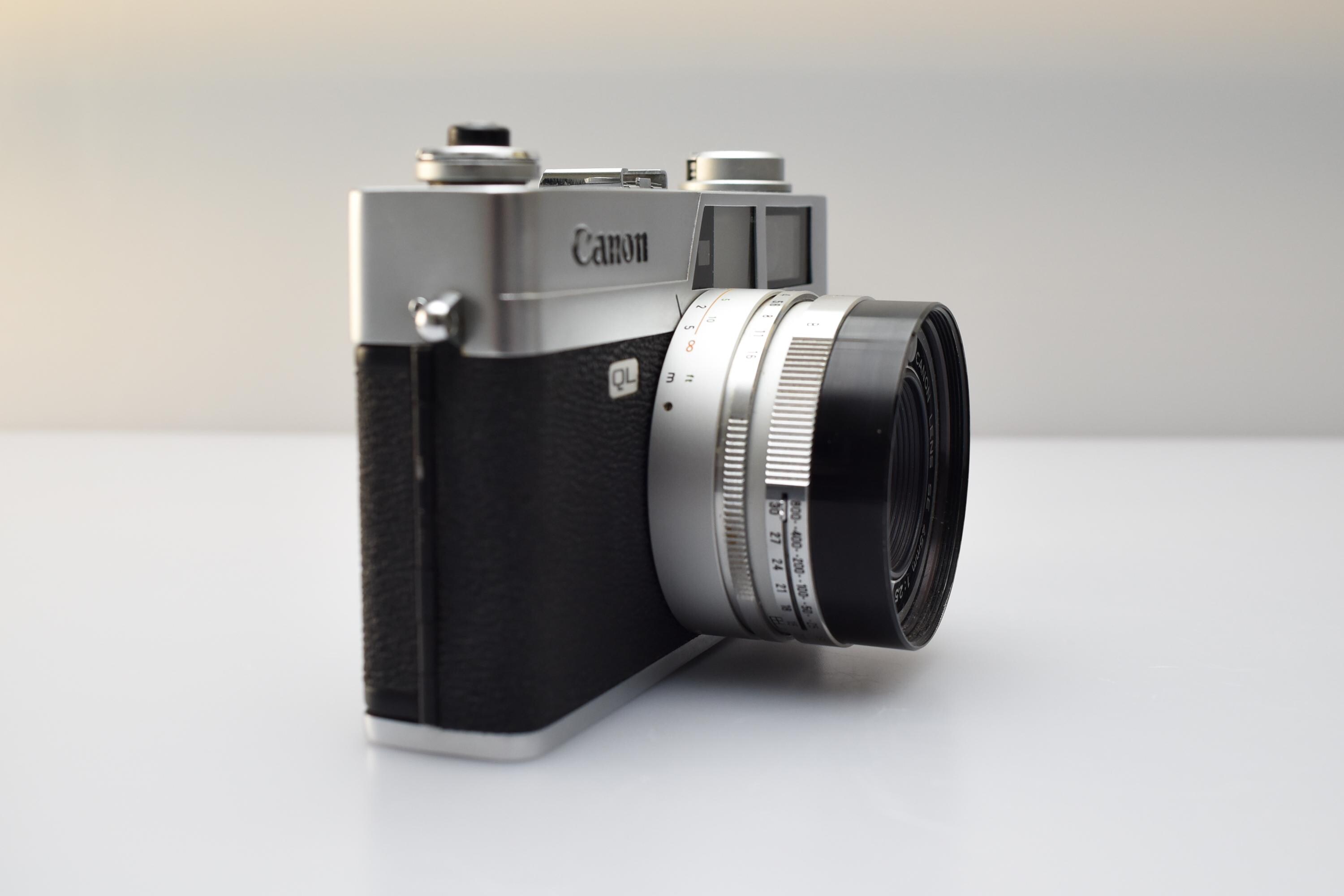 Canon Canonet QL25 レンジファインダー 35mm カメラ、状態良好