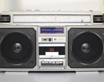 Boombox Panasonic RX-CT800 Portable Stereo | Dual Cassette, 5-band