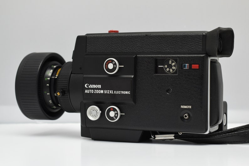 Canon Auto Zoom 512 XL Electronic 8mm Movie Camera Excellent Etsy