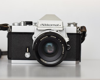 Nikon Nikormat FT-2 + 50mm Nikkor Lens Ecellent condition***