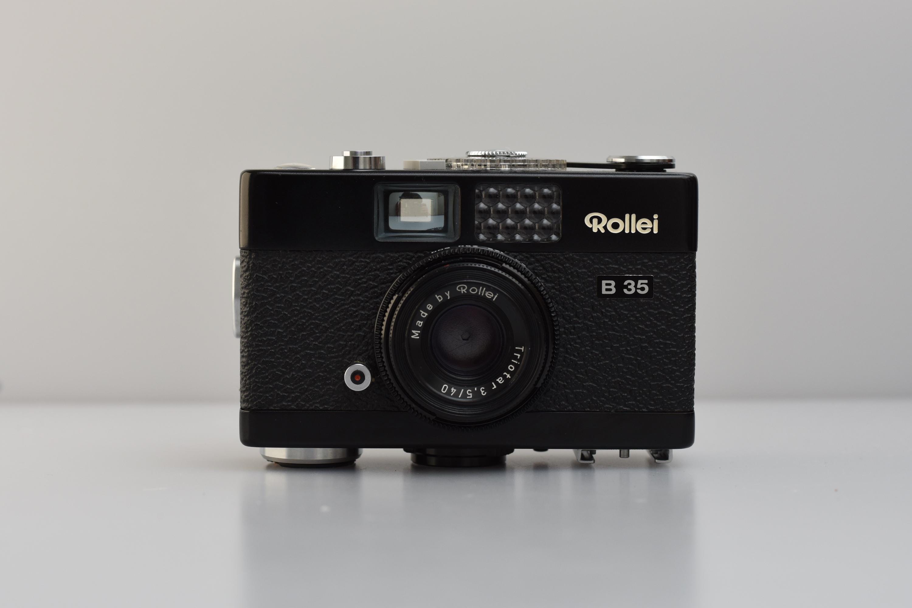 ★良品★ Rollei B 35 ブラック フィルムカメラ＃101 Rollei 35 Black Germany – FLASHBACK CAMERA