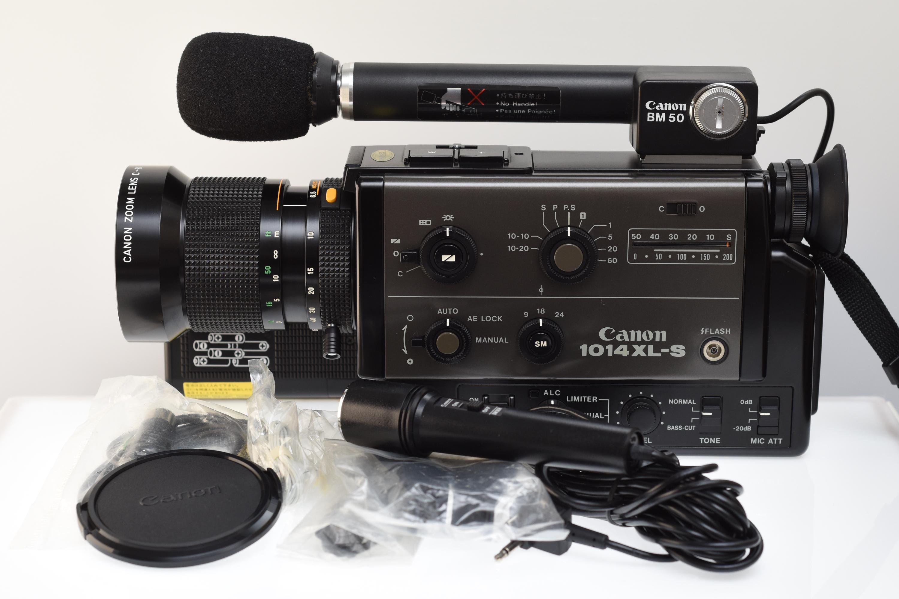 Canon 1014 XL-S 箱 付属品あり 自分が初めて買った高価なカメラ。8mmムービーカメラ Canon 1014XL-S