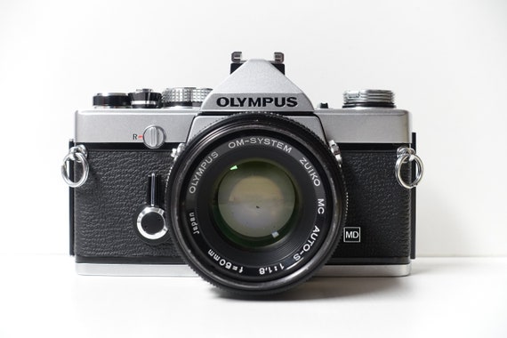 Olympus Om 1n Camera W F Zuiko Auto S 50mm F 1 8 Lens Etsy