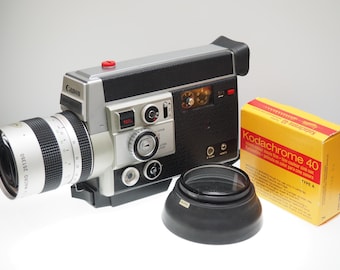 Canon Auto Zoom 1014 Electronic – Super 8 Camera 1970s, 7–70mm F