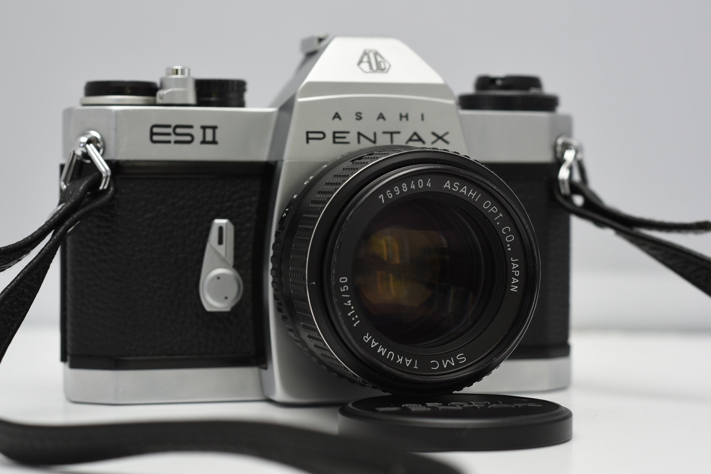 Pentax ES II SLR Camera Japan 1974 + 3x Takumar Lenses