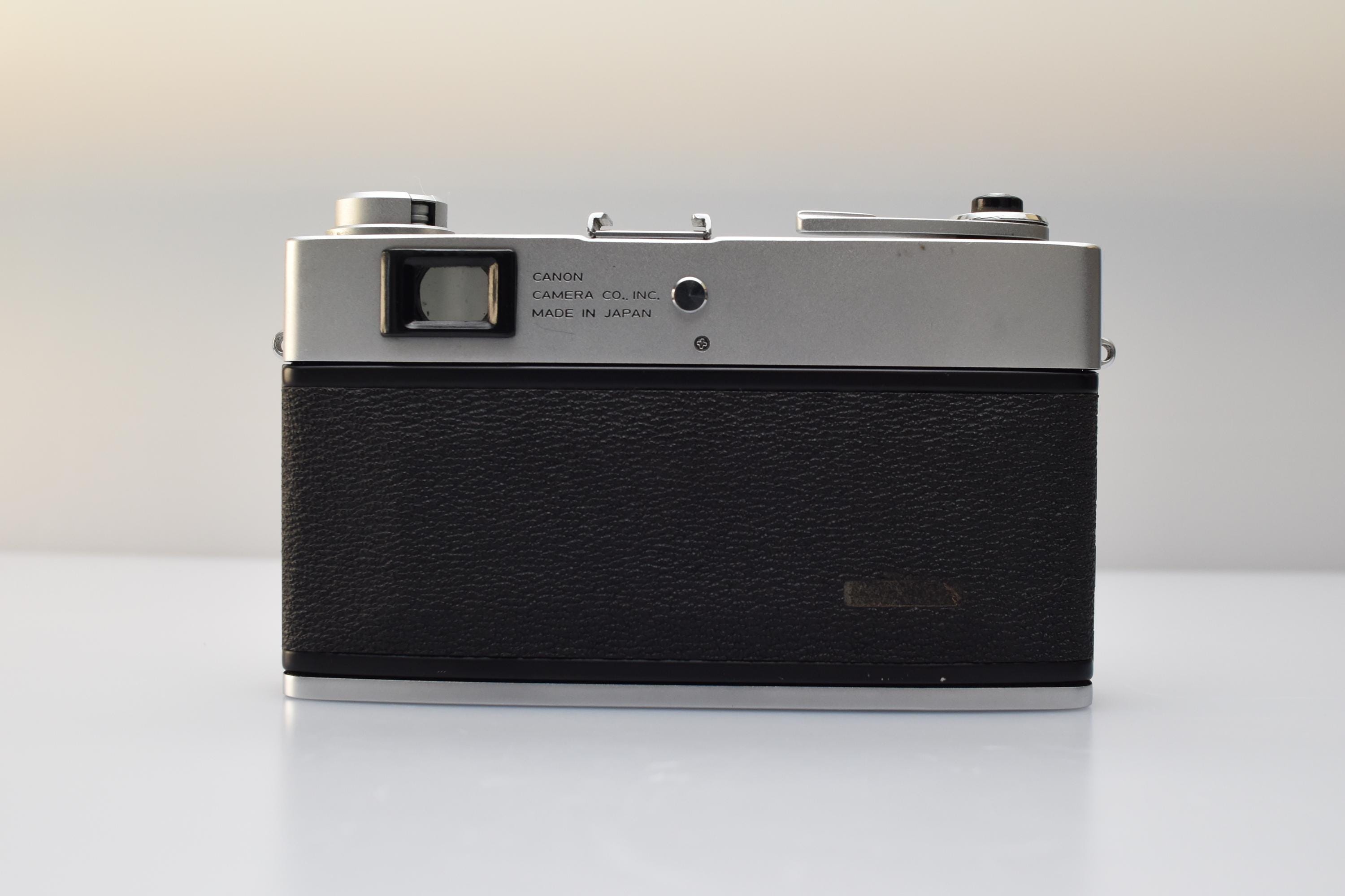 Canon QL25 レンジファインダーカメラ Canonet QL 25 - Canon Camera Museum